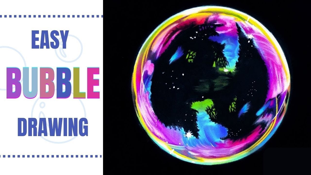 How To Draw Bubbles рџ For Beginners Youtube