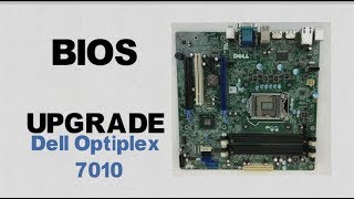 How to Update a Dell Computer's Bios || Optiplex 7010 || 0773VG