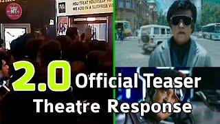 2.0 Official Teaser Theatre Response | 2.0 Teaser 3D Reaction | Rajinikanth | PVR Cinemas