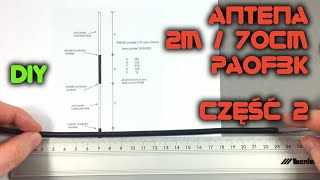 Antena VHF/UHF z koncentryka wg PA0FBK, część 2 - LabFun