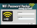 WIFI PASSWORD HACKER USING PYTHON IN JUST 8MIN!! | TUTORIAL IN ENGLISH