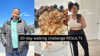 30-day walking challenge RESULTS | WHAT HAPPENED TO MY BODY? | health, weight loss | Angie Walker