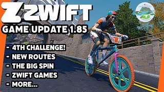 ZWIFT Update 1.85: 4th Challenge Arrives // Big Spin '25 // More...