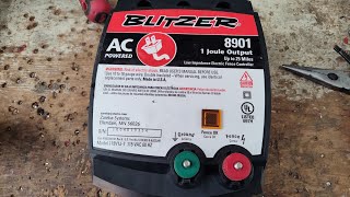 Blitzer 25 mile fence charger has no output, easy retrofit fix