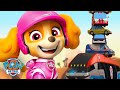 PAW Patrol Skye Makes a Monster Truck Rescue & Saves Robo-Dog! w/ Roxi & Chase | Shimmer and Shine