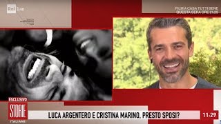 Luca Argentero e Cristina Marino presto sposi - Storie italiane 18/09/2019