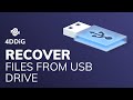 [2022 Solved] How to Recover Deleted/Corrupted Files from USB Flash Drive?|4DDiG