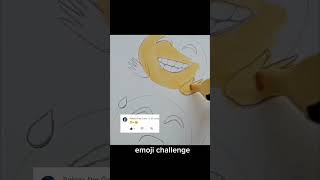 emoji challenge #emojichallenge #emoji #emojiart #emotional #elif #cute #colorful #short  #emojis