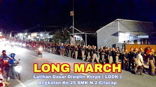 LONG MARCH LDDK SMKN 2 CILACAP ANGKATAN KE -25 || Start Jambusari - Finish SMKN 2 Cilacap