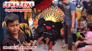 Bocil Dicaplok Barongan. Bocil Menantang Barongan. Dewa Dewi Di Grogol Karangtengah