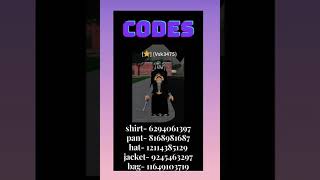 Codes for girls clothes hsl 💫