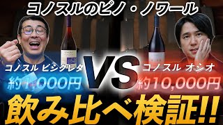 値段差約10倍！？コノスルのピノ・ノワール2銘柄を飲み比べてみた！🍷🆚🍷