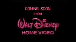 Coming Soon From Walt Disney Home Video Logo (1987)