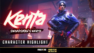 Kenta New Character Overview | Kenta New Character Skills | Garena Free Fire Pakistan