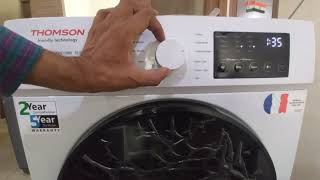 Thomson 10.5/8 kg Washer with Dryer with In-built Heater White  (TWD1080)#thomson #frontload