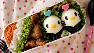 ひな祭りキティちゃんキャラ弁当