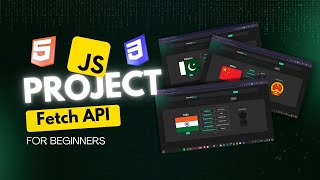 Javascript Project | Fetch API | Country API | #javascript #project #webdevelopment