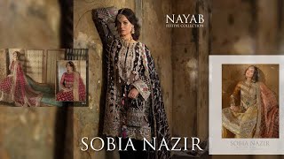 Sobia Nazir festive collection  2022 /Nayab by sobia nazir