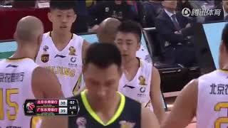 【中国篮球] CBA14轮 北控103：100广东| 马布里vs易建联(Yi Jianlian)| 17.12.8