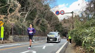 4K対応　2025年　第101回 箱根駅伝　５区箱根　定点カメラ撮影 立教大学　RIKKIO　St.Paul's『This is the toughest part！』