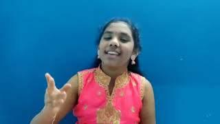 Teli Manchu Karigindi | Swati Kiranam | Covered by Sudheeksha