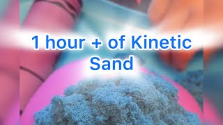 ASMR Kinetic Sand Play & Writing Fan Names for Over an Hour | Relaxing ASMR & Creative Fun