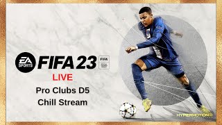 FIFA 23 Live (PS5) - Pro Clubs D5 | Chill Stream