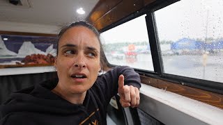 Someone KNOCKED on my van while I was parked at Walmart | Solo van life