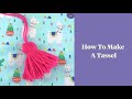 How To Make A Tassel: Fiber Flux Minute Makes