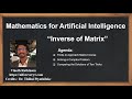 Machine Learning Tutorial Python Mathematics : 14. How to Solve Inverse of Matrix | Shortcut Trick