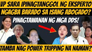 VP SARA NAKAHANAP NG KAKAMPING EKSPERTO!? NGAGBA BINARA NG ISANG ABOGADO? dds  #duterte