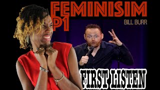 FIRST TIME HEARING Bill Burr on feminism PT1 | REACTION (InAVeeCoop Reacts)