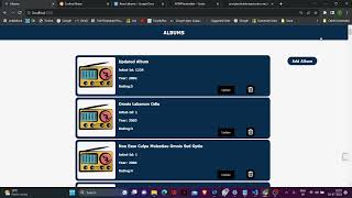 React album App-(Coding Ninjas Skill Test)