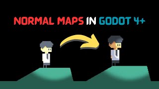 Enhance your game using Normal Maps in Godot 4+ | Simple and easy normal mapping tutorial