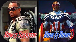 The Evolution of Falcon over MCU [Spoiler Alert]