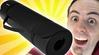 BEST EXERCISE MAT | AmazonBasics Yoga Mat Unboxing & First Look Review