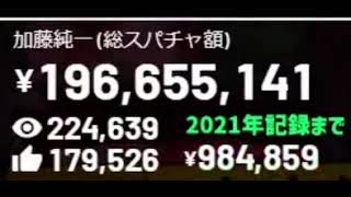 #加藤純一　スパチャ総額世界記録まで後少しだった....