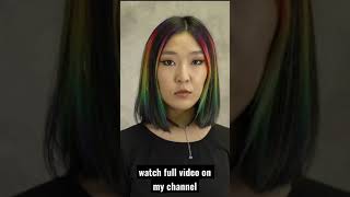 BOB HAIRCUT mix of techniques