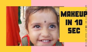 cute baby makeup|funny makeup video|10seconds makeup challenge|baby makeup|funny makeup