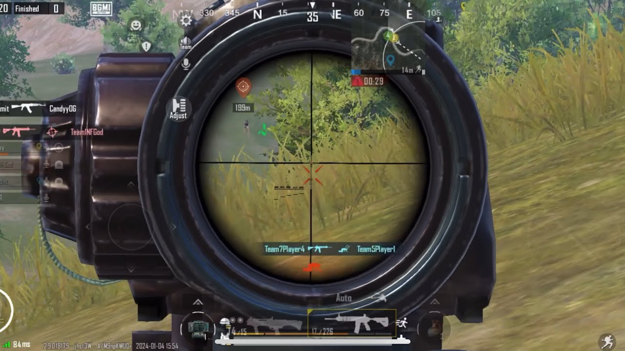 Bgmi 1v4 Clutch Highlights пёџ Youtube