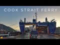 Picton to Wellington 2023 4K | Bluebridge Cook Strait Ferry Tour | South to North Island New Zealand