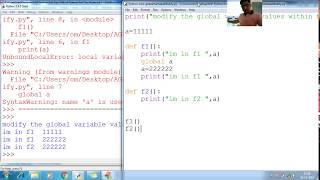 67 Python Modify Global Values of Variable Python Programming Tutorial Beginner advance Source Code