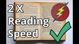 Read Faster Techniques | 1 Simple Way to Increase Your Reading Speed By Up To 2 X In Minutes Without