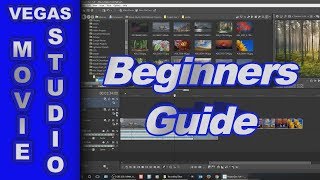 Beginners Guide for Vegas Movie Studio 14 Platinum (How to use)