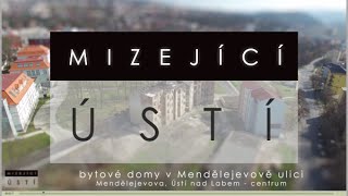 Mizející Ústí - domy v Mendělejevově ulici