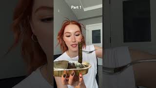 Burcu yaprak sarmasını deniyoruz Part 1