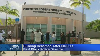 Miami-Dade Police Departmet's First Black Director Now Has A Lasting Memorial