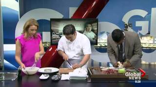Chef Alex Chen GlobalBC Saturday Chef segment 09 06 2014