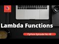 Python Lambda Function | Anonymous Function In Python | Function Tutorial