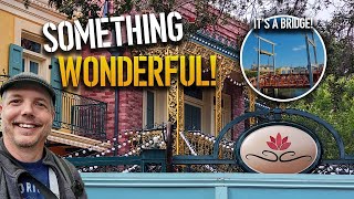 Something WONDERFUL at Tianas Palace | Disneyland Construction 07-03-2023